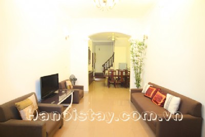 Spacious Four Bedroom House for rent in Hang Chuoi street, Hai Ba Trung