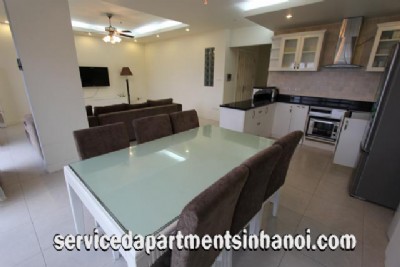 Spacious Open View Two Bedroom Apartment Rental in To Ngoc Van Street, Tay Ho