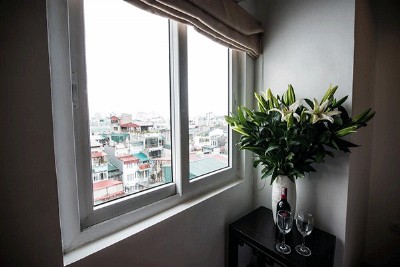 Spacious Serviced Apartment Rental in Hoan Kiem, Close to Thien Quang Lake