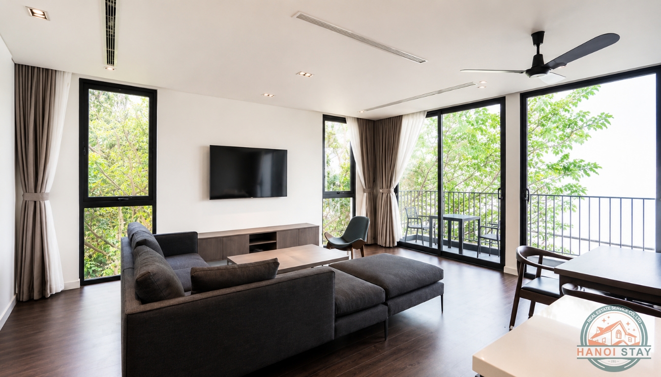 Spectacular 4 bedroom apartment located in Quang Khanh street★Panorama Lake View 2
