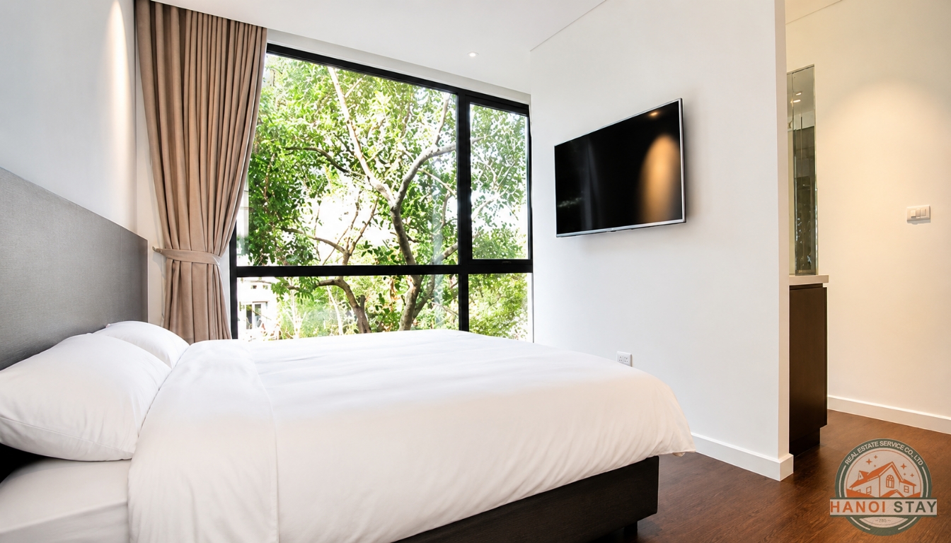 Spectacular 4 bedroom apartment located in Quang Khanh street★Panorama Lake View 4