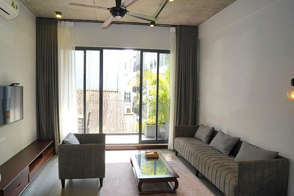 Very Bright One Bedroom Apartment Rental in Tu Hoa street, Tay Ho