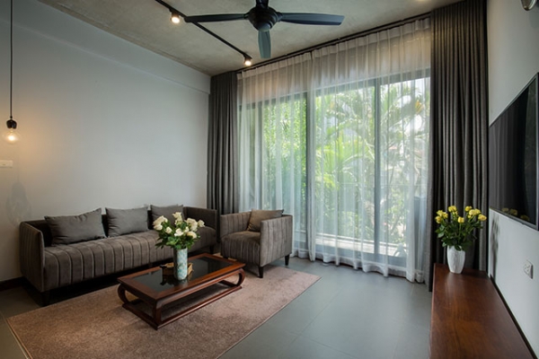 *Spectacular One Bedroom Serviced Apartment Rental in Tu Hoa Area, Tay Ho District*