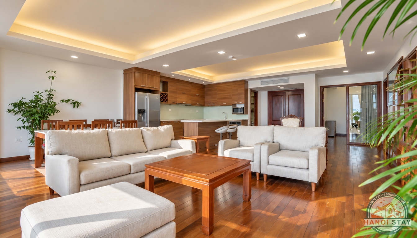 Stunning 2 Bedroom Lake View Apartment on Xuan Dieu Street, Tay Ho, Hanoi 7