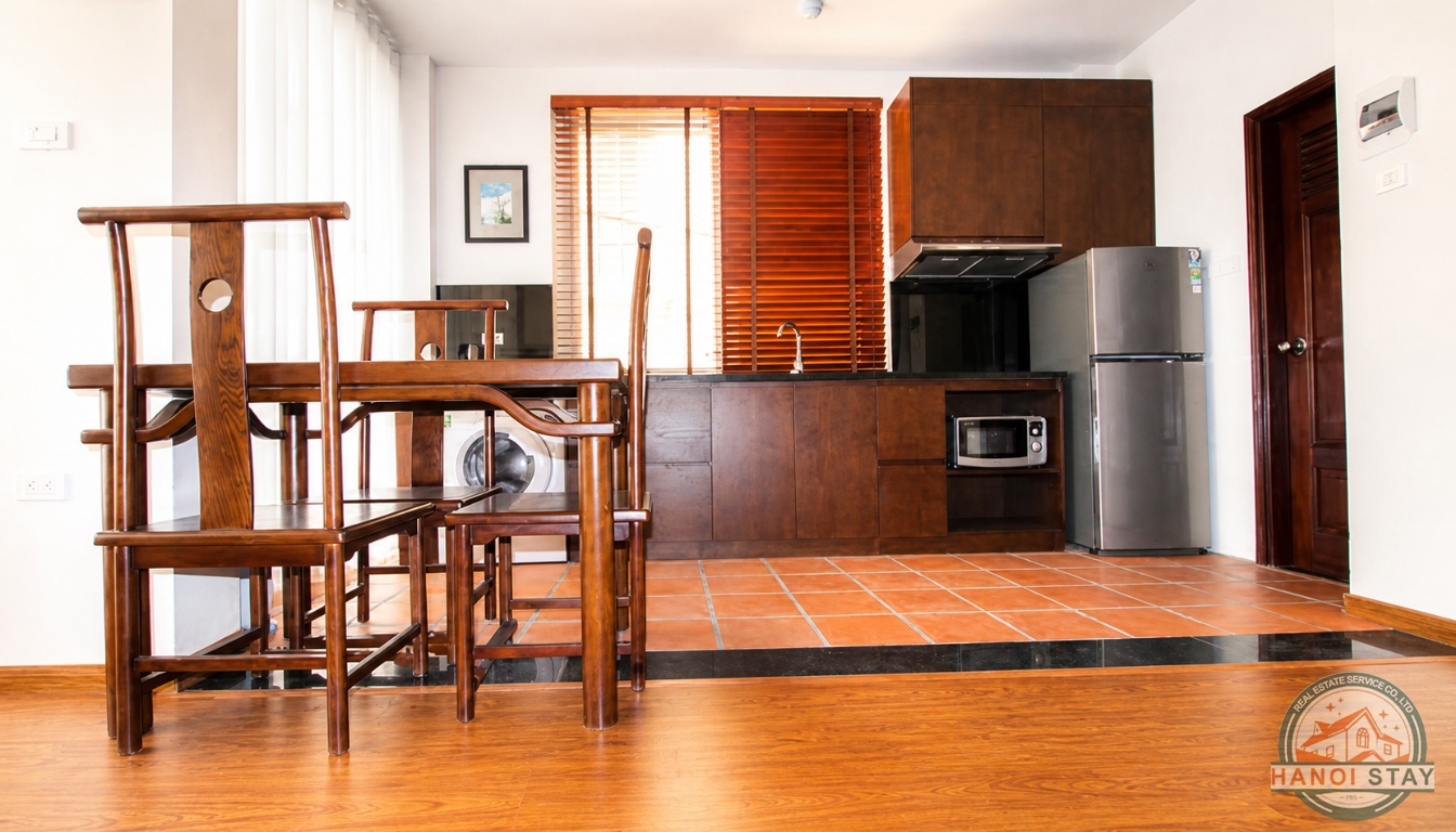 Stylish Apartment For Rent Near Trinh Cong Son str, Tay Ho 4