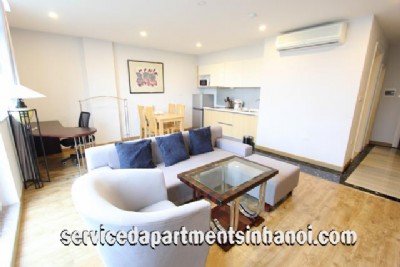 Super Nice One Bedroom Apartment for rent in Giang Vo street, Ba Dinh