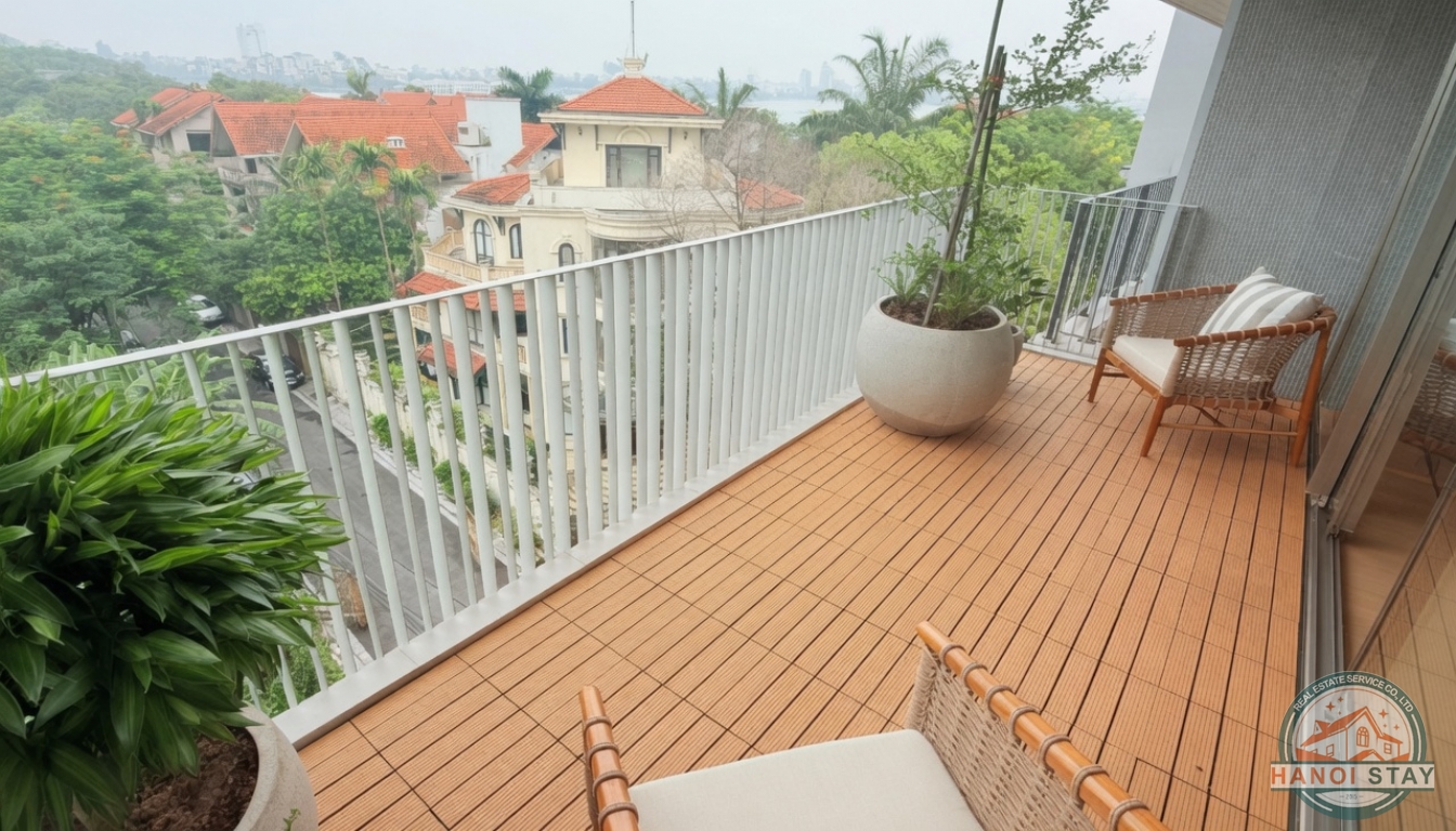 TWO BEDROM APARTMENT FOR RENT IN QUANG KHANH AREA, TAY HO 7