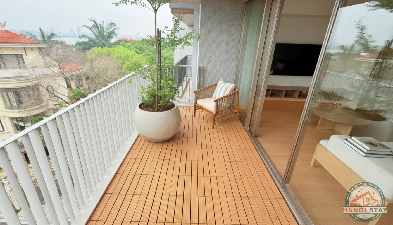 TWO BEDROM APARTMENT FOR RENT IN QUANG KHANH AREA, TAY HO 9
