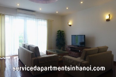 Two Bedroom Apartment with Nice Balcony Rental in Dang Thai Mai Str, Tay Ho