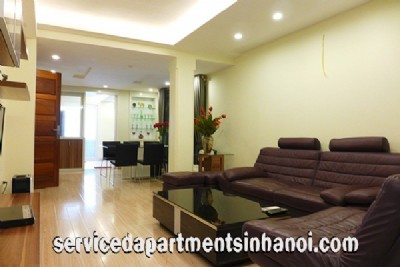 Very Modern Three Bedroom Apartment Rental in Giang Vo street, Ba Dinh