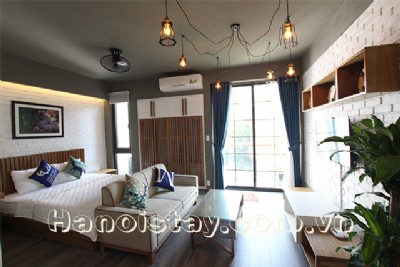 Very Nice Serviced Apartment Rental in Lieu Giai street, Ba Dinh