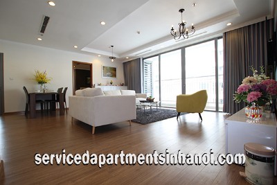 Very Nice Three bedroom Serviced Apartment Rental in Park Hill Times City, Hai Ba Trung district