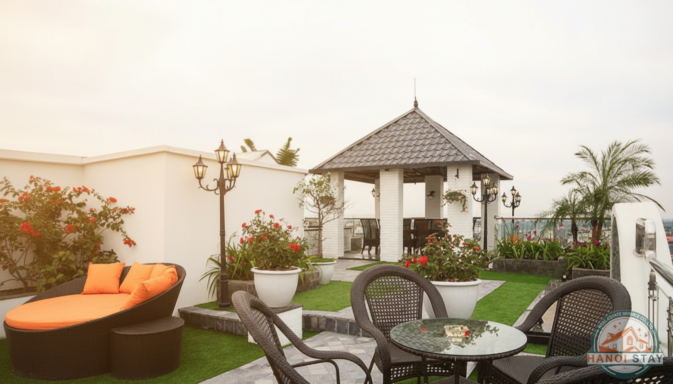 WELL MAINTAINED 2 BR Apartment for Rent Near TO NGOC VAN STREET, TAY HO 3