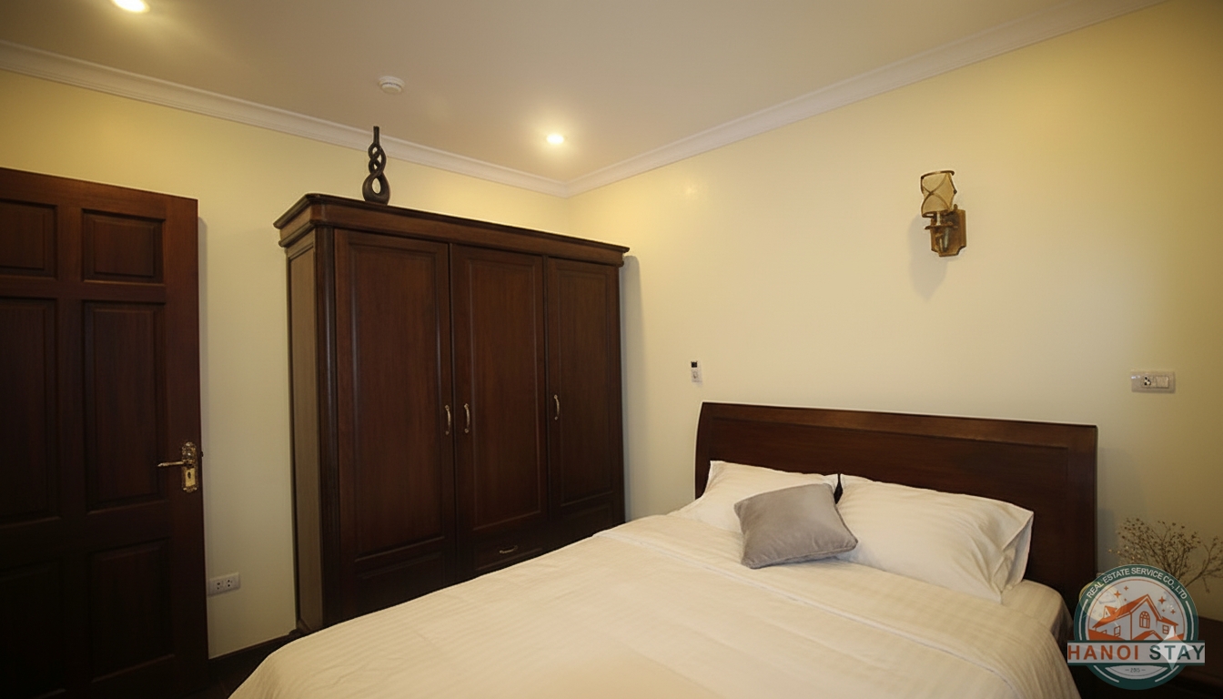 WELL MAINTAINED 2 BR Apartment for Rent Near TO NGOC VAN STREET, TAY HO 2